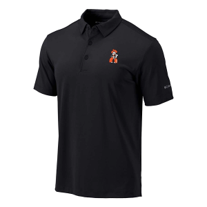 Oklahoma State Cowboys Columbia Drive Pistol Pete Polo XLarge Black