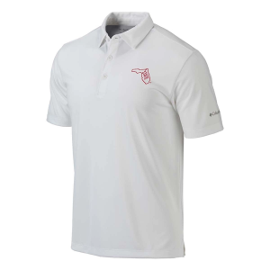 Florida State Seminoles Columbia Drive Polo 2XLarge Cool Grey