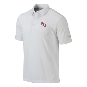 Florida State Seminoles Columbia Drive Polo 2XLarge White