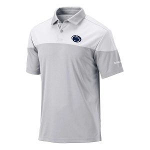 Penn State Nittany Lions Columbia Best Ball Polo 2XLarge Cool Grey