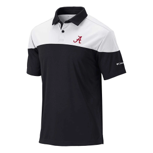 Alabama Crimson Tide Columbia Best Ball Polo 2XLarge Black