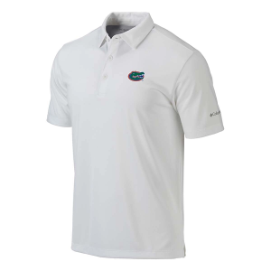 Florida Gators Columbia Drive Polo XLarge White