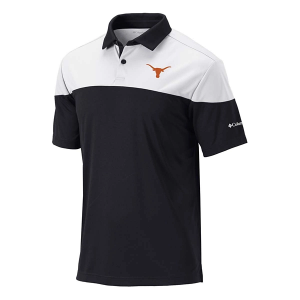 Texas Longhorns Columbia Best Ball Polo 2XLarge Black