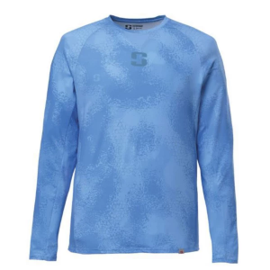 Men's Striker Wavebreak Long Sleeve T-Shirt Medium Carolina