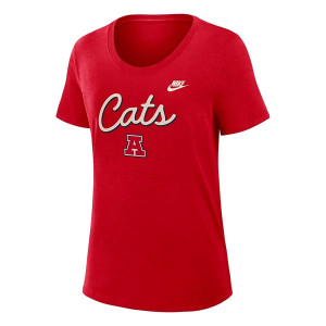 Arizona Wildcats Nike Women's Legacy Slub T-Shirt Medium Red