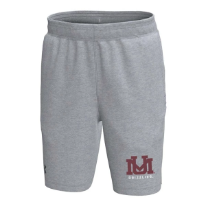 Montana Grizzlies Under Armour Vent Kids' Shorts Medium Grey Heather