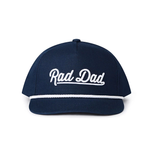 Men's Burlebo Classic Rad Dad Hunting Adjustable Hat One Size Navy