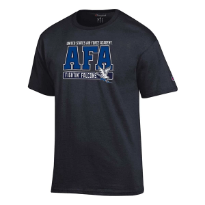 Air Force Falcons Champion Fresh 25 T-Shirt Small Black