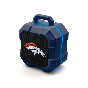 Prime Brands Group Denver Broncos Shockbox Bluetooth Wireless LED Lightstrip Speaker