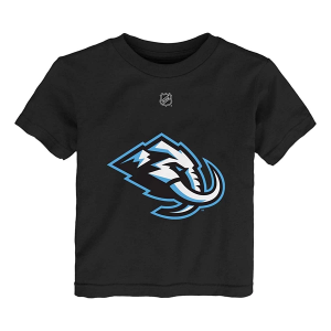 Utah Mammoth Genuine Stuff Primary Logo Toddler T-Shirt 2T Black