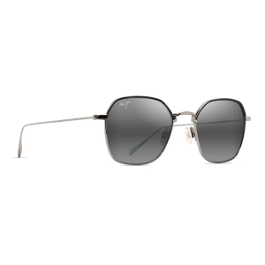 Men's Maui Jim Moon Doggy Polarized Sunglasses Titanium/Neutral Grey