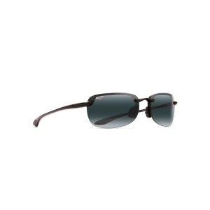 Men's Maui Jim Sandy Beach Universal Fit Polarized Sunglasses Gloss Black/Neutral Grey