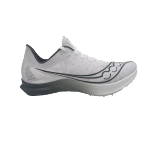 Men's Saucony Endorphin Cheetah Track & Field Shoes 11.5 Regular White/Carbon