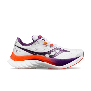 Women's Saucony Endorphin Speed 4 Running Shoes 10 Regular White/Violet