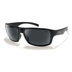Men's Zeal Optics Incline Polarized Sunglasses Matte Black/Polarized Dark Grey Lens