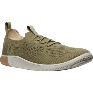 Men's KEEN KNX Knit Lace Sneakers 9 Regular Martini Olive/Plaza Taupe