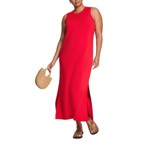Women's Spanx AirEssentials Maxi Shift Dress XSmall SPANX Red
