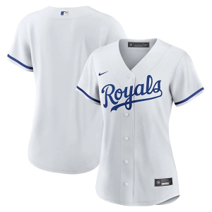 Women Kansas City Royals Nike Replica Jersey XLarge White