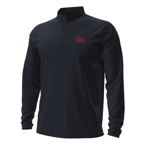 Montana Grizzlies Under Armour Marshawn 1/4 Zip Small Black