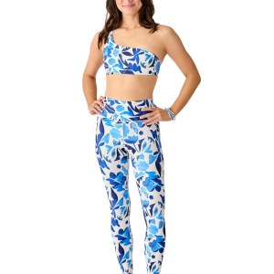 Women's Carve Designs Bondi Compression Swim Bikini Top Sporty Small Cloud Mezcal