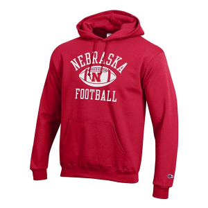 Nebraska Cornhuskers Champion Hoodie 3XLarge Scarlet