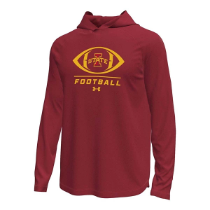 Iowa State Cyclones Under Armour Football Faulk T-Shirt Medium Cardinal
