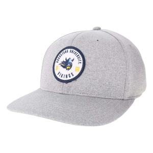 Augustana Vikings Legacy Bowler Flexfit Hat S/M Heather Grey