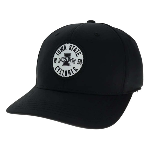 Iowa State Cyclones Legacy Bowler Flexfit Hat S/M Black