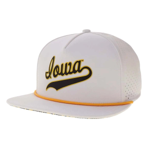Iowa Hawkeyes Legacy Country Club Adjustable Hat One Size White