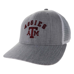 Texas A&M Aggies Legacy Bridge Adjustable Hat One Size Grey Heather/White