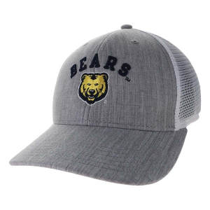 Northern Colorado Bears Legacy Bridge Adjustable Hat One Size Grey Heather/White