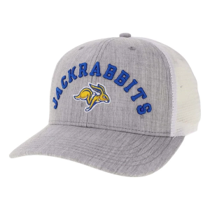 South Dakota State Jackrabbits Legacy Bridge Adjustable Hat One Size Grey Heather/White