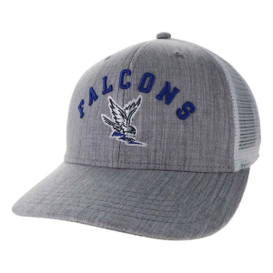 Air Force Falcons Legacy Bridge Adjustable Hat One Size Grey Heather/White