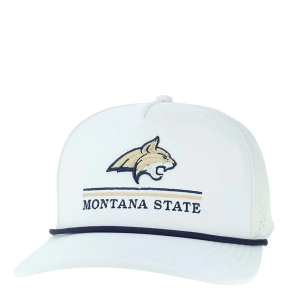 Montana State Bobcats Legacy Cut Above Adjustable Hat One Size White