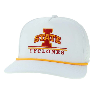 Iowa State Cyclones Legacy Cut Above Adjustable Hat One Size White