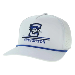 Creighton Bluejays Legacy Cut Above Adjustable Hat One Size White