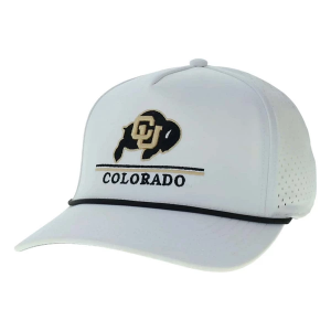 Colorado Buffaloes Legacy Cut Above Adjustable Hat One Size White