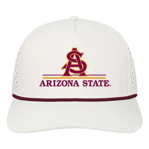 Arizona State Sun Devils Legacy Cut Above Adjustable Hat One Size White