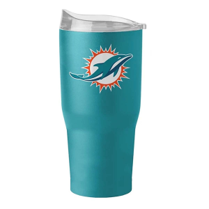 Logo Brands Miami Dolphins 30oz. Flipside Powder Coat Tumbler