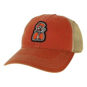 Oklahoma State Cowboys Legacy CP Patch Adjustable Hat One Size Orange
