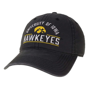 Iowa Hawkeyes Legacy Women's Midway Adjustable Hat One Size Black