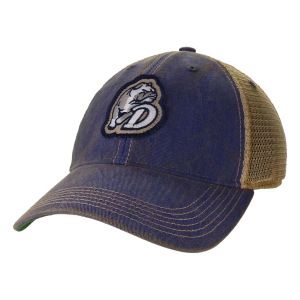 Drake Bulldogs Legacy CP Patch Adjustable Hat One Size Royal