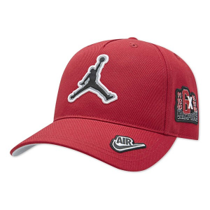 Kids' Jordan Curved Brim Snapback Hat Youth Gym Red
