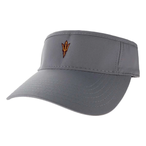 Arizona State Sun Devils Legacy Cool Fit Visor One Size Grey Heather