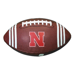 adidas Nebraska Cornhuskers 3-Stripe Football