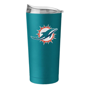 Logo Brands Miami Dolphins 20oz. Flipside Powder Coat Tumbler