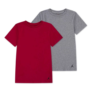 Kids' Jordan 2 Pack Flight Base T-Shirt Medium Gym Red