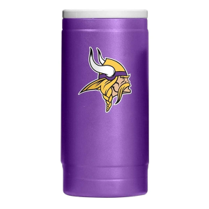 Logo Brands Minnesota Vikings Flipside Powder Coat Slim Can Coolie