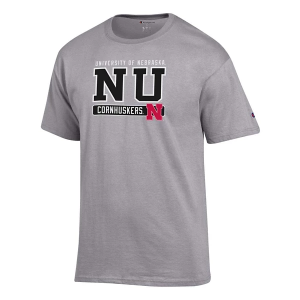 Nebraska Cornhuskers Champion Fresh 25 T-Shirt Large Oxford