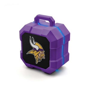 Prime Brands Group Minnesota Vikings Shockbox Bluetooth Wireless LED Lightstrip Speaker